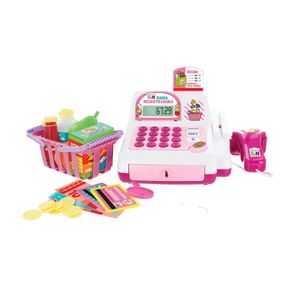 Brinquedo Caixa Registradora Multikids Creative Fun Br387 Rosa