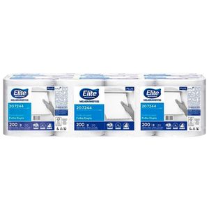 Papel Toalha Elite Excellence Folha Dupla - 8 Rolos De 200M Branco