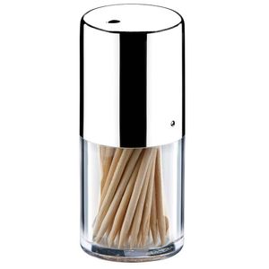 Paliteiro Brinox Elegance 1578/100 Em Aço Inox Inox E Transparente