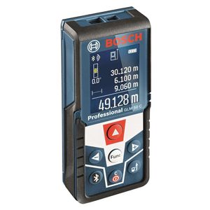 Trena A Laser De 50 Metros Bosch Glm 50 C Com Bluetooth E Bolsa De Proteção Azul