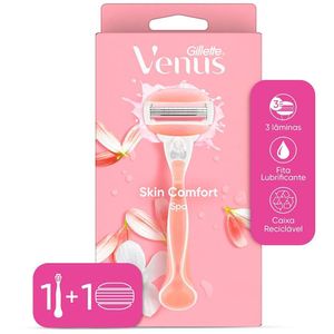 Aparelho De Depilação Gillette Venus Spa Branco Com Rosa