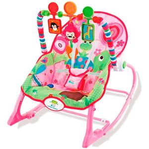 Repouseira Baby Style Star Baby Até 18kg Rosa