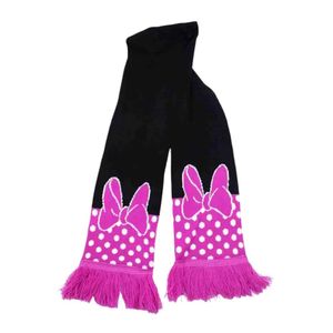 Cachecol De Fibra Sintética Minnie Mouse - Taimes
