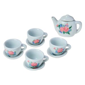 Conjunto De Chá De Porcelana Florzinha - Art Brink