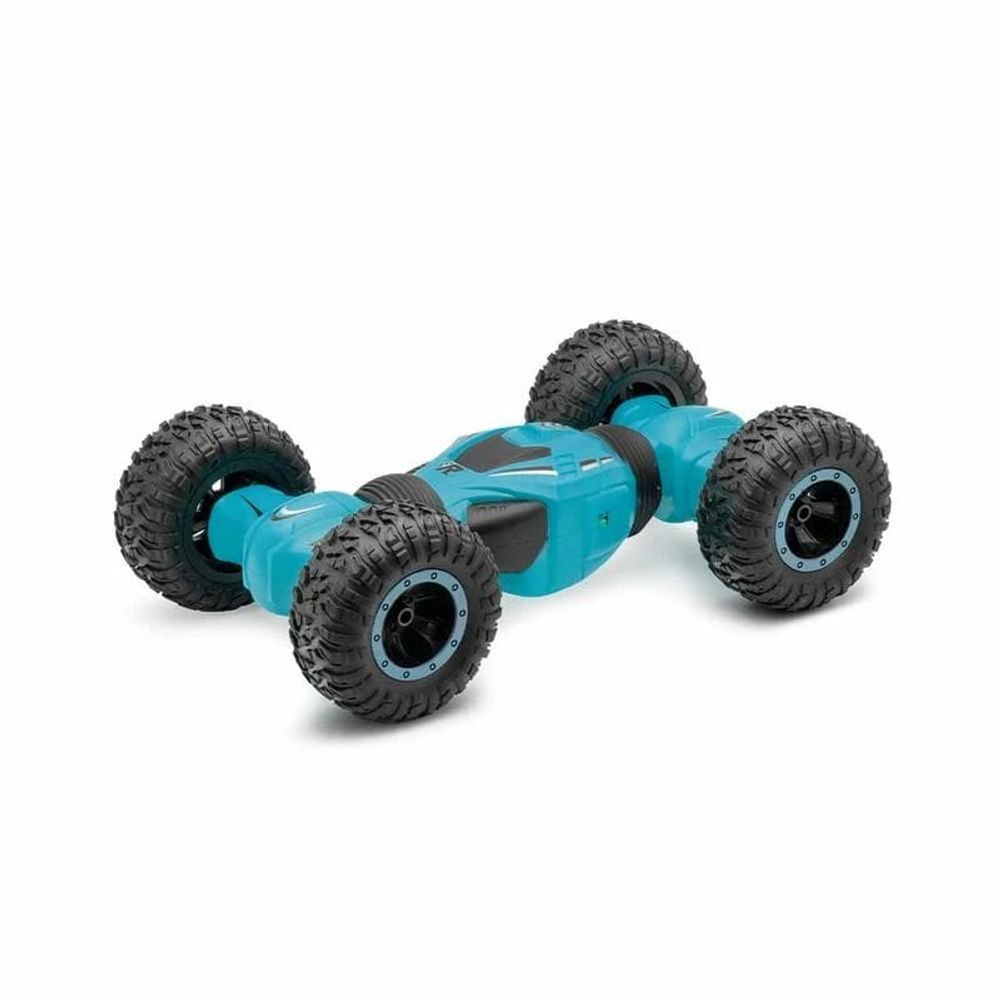 Carrinho De Controle Remoto Monster Truck Azul Polibrinq