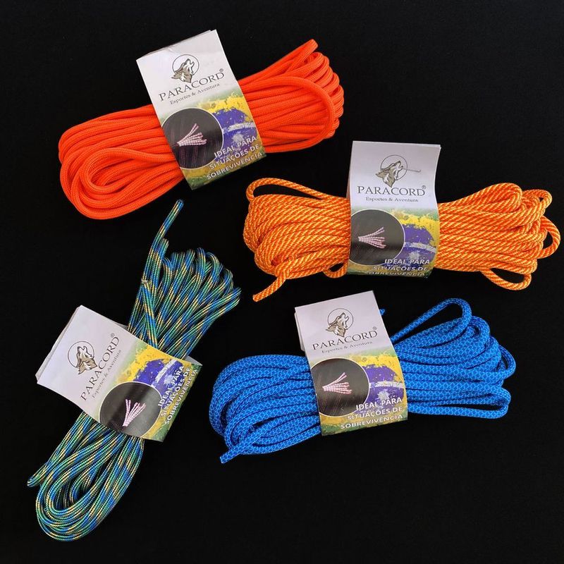 Paracord 550 Libras 4Mm Corda T tica 10M 366Kgf Azul WebContinental