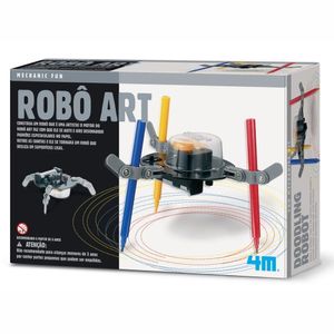 Robô Art Futurista - 3d Comex