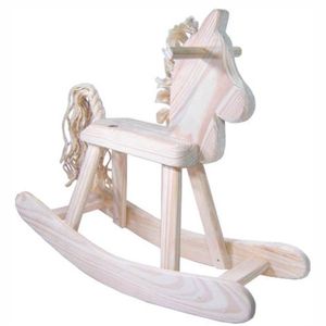 Cavalo De Balanço Em Madeira - Bohney