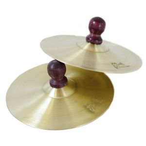 Instrumento Musical Pratinho 13Cm Par Latão P5238Vibratom