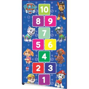 Tapete Amarelinha Eva - Patrulha Canina - Azul - Líder