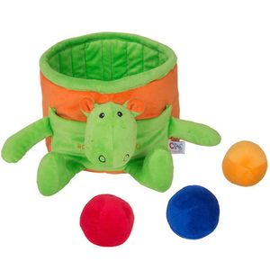 Bola Ao Cesto Baby - Antialérgico - Verde - 14 Cm