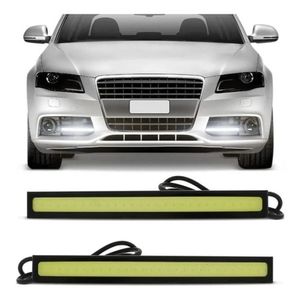 Par Barra Led Super Farol Drl Luz Diurna 12V Carro & Moto