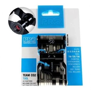 Mini Ferramenta Shimano Pro Team Co2 20 Funçoes Em Aço