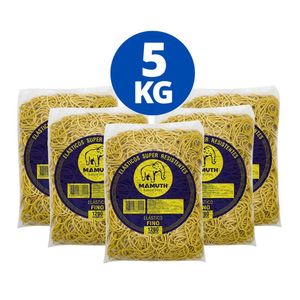 Kit 5 Un Elastico De Dinheiro Liga Liguinha 1kg
