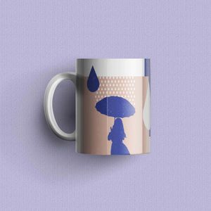 Tarde De Chuva - Caneca De Qualidade Premium