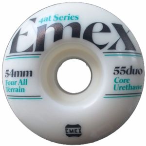Roda Emex 54mm 102a Logo
