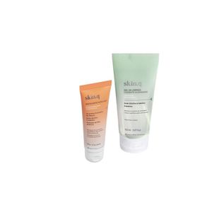 Combo Skincare Skin.q: Gel De Limpeza + Esfoliante 360º
