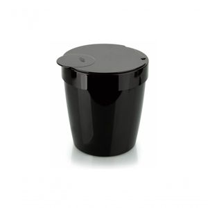 Lixeira Preta Infinity 5l Redonda Lx350ptf Ou Banheiro