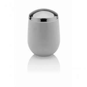 Porta Algodâo Cromo Belly Branco Ou Pab721bcf