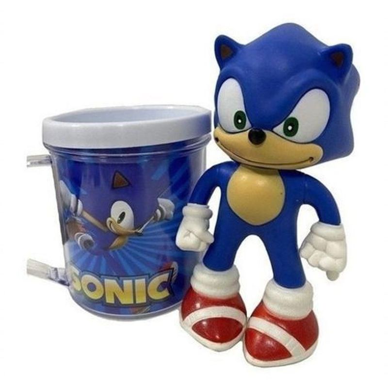 Boneco Action Figure Vermelho 23Cm Sonic - WebContinental