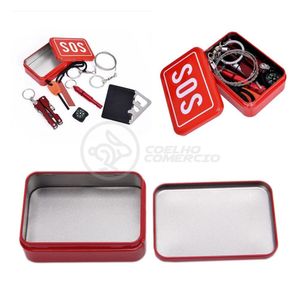 Kit Sos Sobrevivência Para Acampar Escoteiro