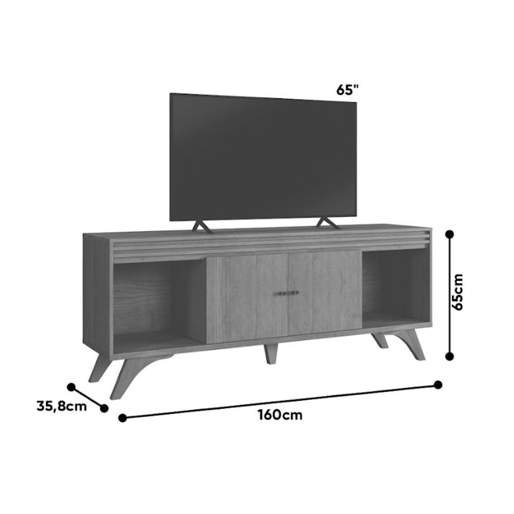 Home Barcelona para TV até 65 Polegadas 2 Portas Mavaular