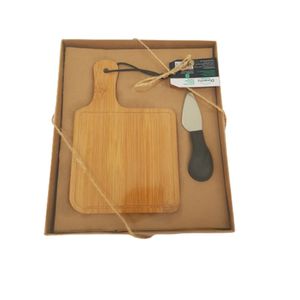Conjunto Para Queijo Bambu 2 Pçs