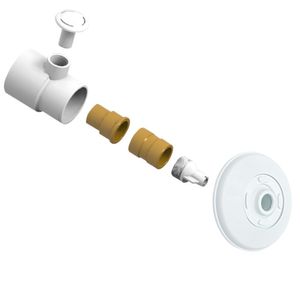 Dispositivo Completo Para Hidromassagem Piscina De Alvenaria Em Abs