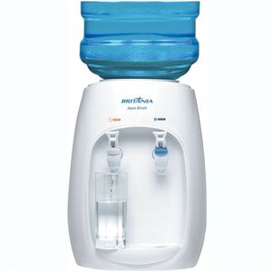 Bebedouro Britânia Aqua Comporta Garrafão 10L E 20L 2 Torneiras Branco Bvolt