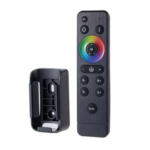 Controle Remoto 2.4g Sem Fio Uso Universal 5 Em 1 Com 4 Zonas Para Centrais De Comando Led Rgb