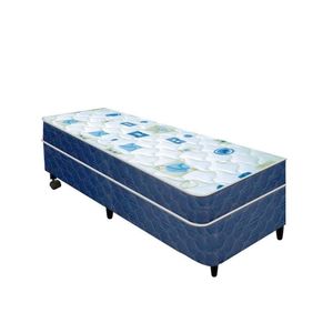 Cama Box + Colchão Netsono Solteiro Double Face D28 88x188x45cm