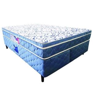 Cama Box + Colchão Netsono Euro Queen One Face D45 158x198x52cm