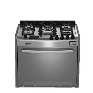 Fogão de Embutir Gourmand 5 Queimadores Inox Brastemp 110V BYS5CARNNA