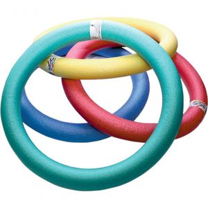 Bóia Circular 56,0x56,0x6,0cm Com 12 Unidades Cores Sortidas