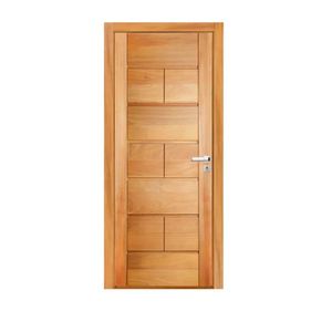 Kit Porta 96,5X215Cm França Tauari Lado Direito Mapaf Marrom Claro