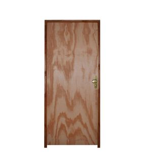 Kit Porta De Madeira Para Banheiro 210X70Cm Batente 11Cm Fechadura Taco De Golf Mescla