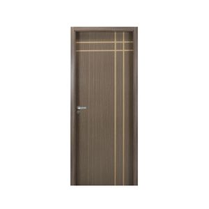 Kit Porta De Madeira Decorada 215X94Cm Com Batente De Mdf Ultra 10Cm Mantiqueira Mgm Carvalho Quebec