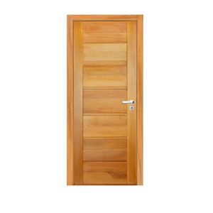 Kit Porta 64,5X215Cm Bbb Tauari Lado Direito Mapaf Marrom Claro