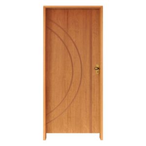 Kit Porta De Madeira 210X72Cm Batente 11Cm Fechadura Taco De Golf 10 Imbuia