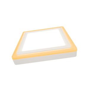 Painel De Led Taschibra Quadrado De Sobrepor 18+6w Dual Color Bivolt