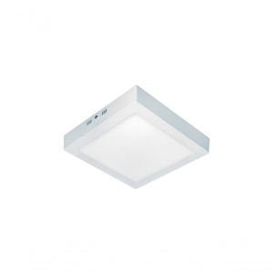 Painel De Led Quadrado Sobrepor 12w Bivolt Taschibra 3000k Luz Quente