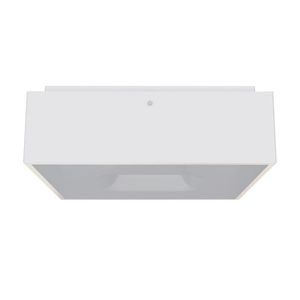 Plafon Taschibra Waffle Quadrado 4xe27 Bivolt Branco