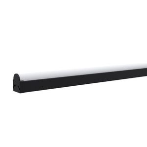 Luminária Led Taschibra Sobrepor Perfil Convex 111 34w Preta Bivolt 6500k Luz Fria