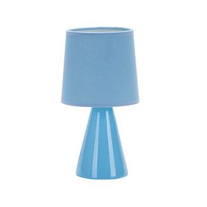 Luminária Abajur Taschibra Pottery 25cm E27 Bivolt Azul