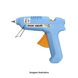 Pistola de Cola Quente Potência 80w 21K157 Hikari Bivolt