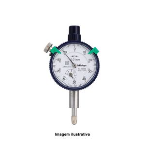 Relógio Comparador .125'' (.05'') X .0005'' Escala 0-50 Com Orelha Mitutoyo 1506s