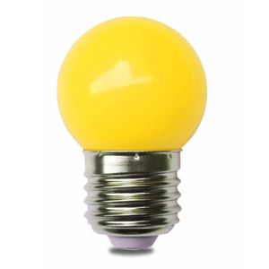 Lâmpada G45 Led 1w 220v E27 Amarela