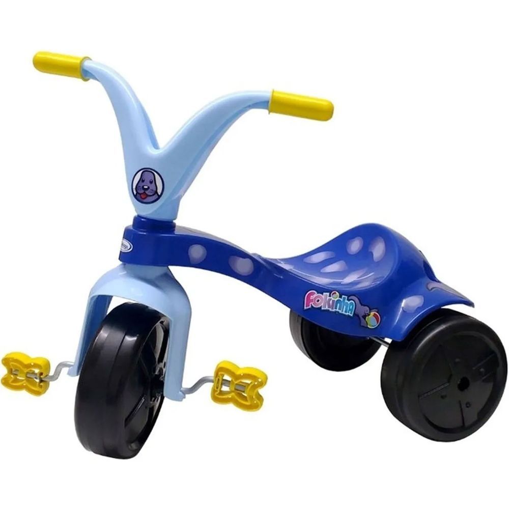 Triciclo Bandeirante Zootico Passeio e Pedal Joaninha - Rosa