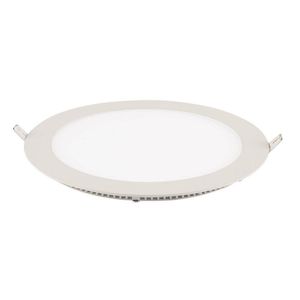 Painel De Led Redondo Embutir 12w Bivolt Blumenau 4100k Luz Neutra