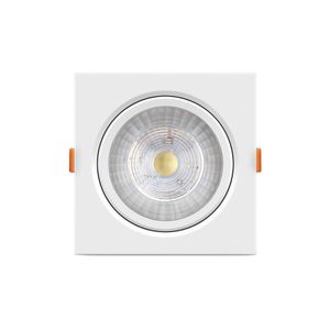 Spot De Led Embutir Elgin Ecospot Mr11 Quadrado 3w Bivolt 3000k Luz Quente